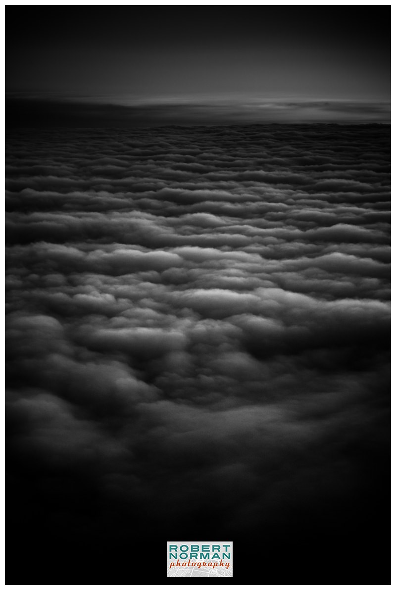 clouds-from-airplane-photo-B&W-black-and-white