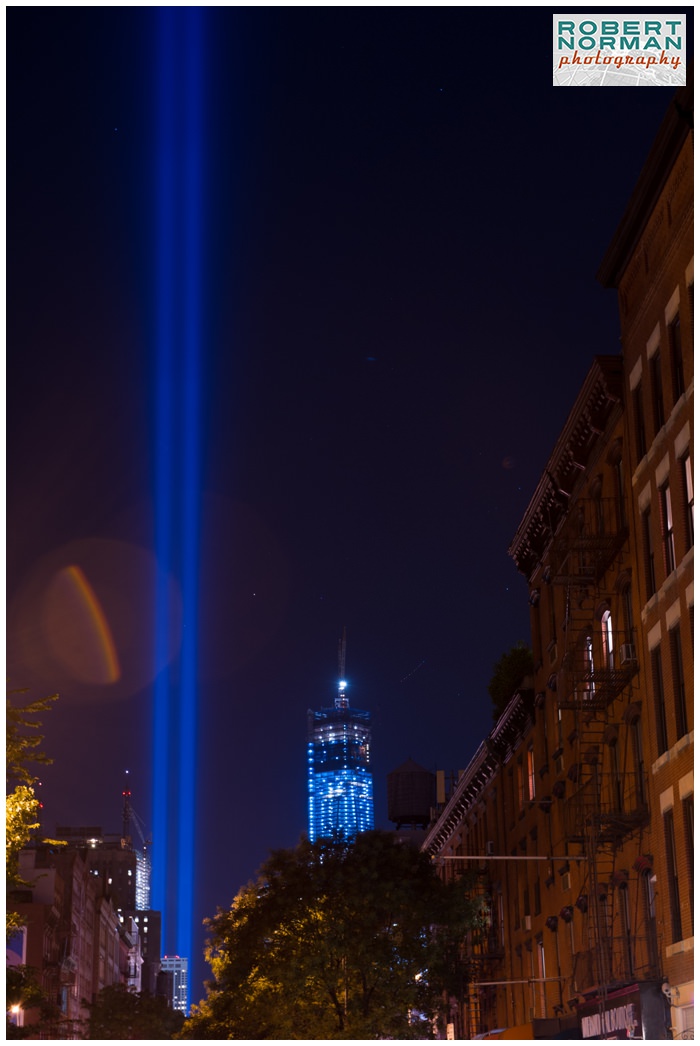 Memorial lights - World Trade Center - NYC - Robert