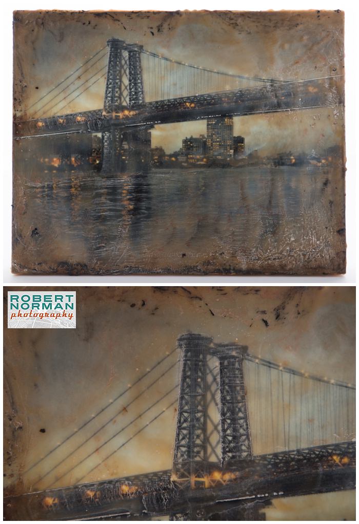 encaustic-fine-art-Williamsburg-Bridge-NY-new-york